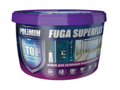 Заполнитель швов FUGA SUPERFLEX светло-серая (2кг) (дой-пак)