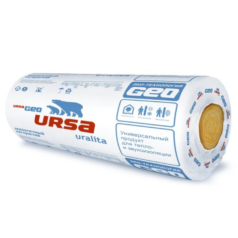 Утеплитель URSA М-11 2х50х1200х9000мм (21,6м2) Big Roll