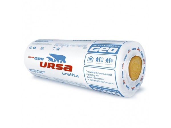 Утеплитель URSA М-11 2х50х1200х9000мм (21,6м2) Big Roll