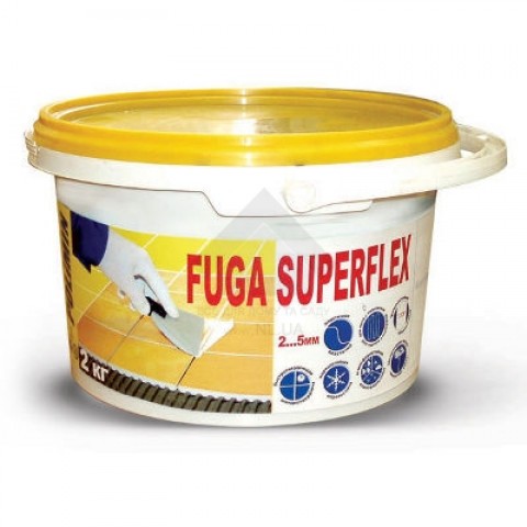 Заполнитель швов FUGA SUPERFLEX персик (2кг) (дой-пак)