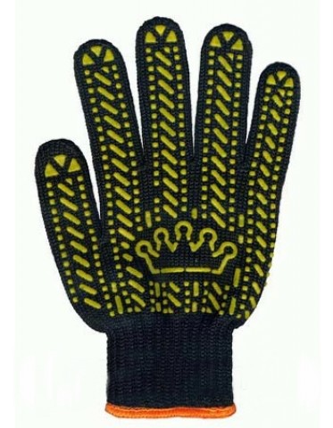 Перчатки, "Корона" из ПВХ-Точка (5611)